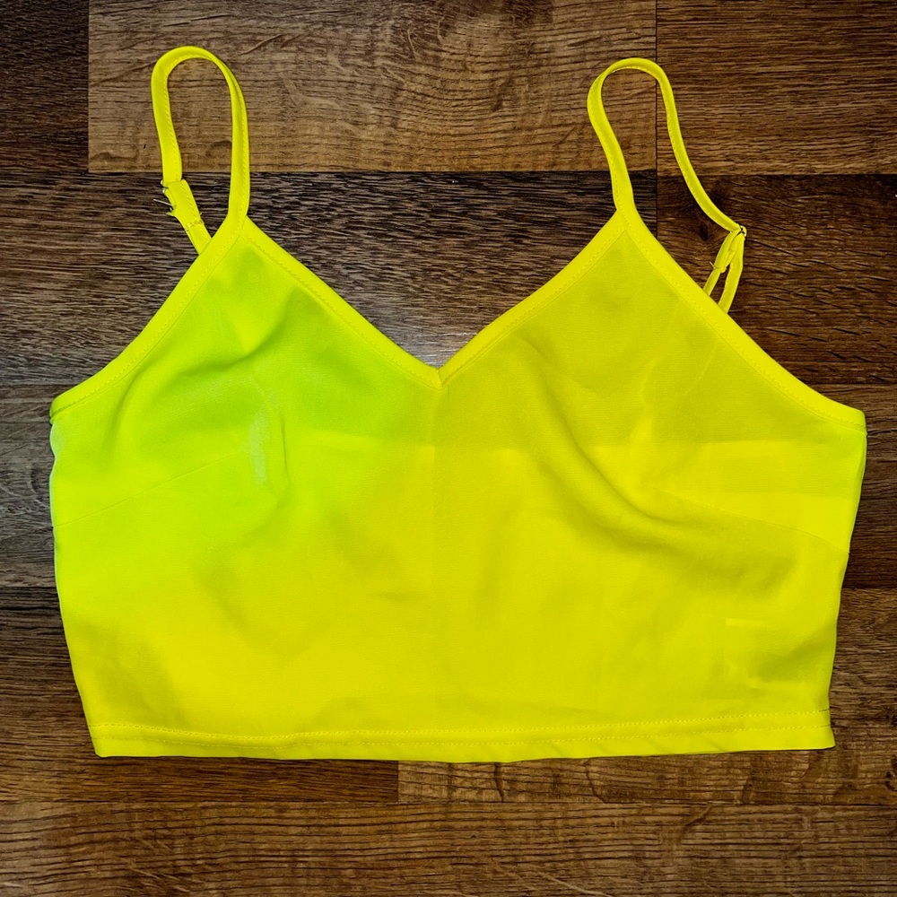 SHEIN spaghetti strap crop top